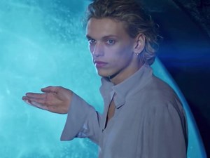 Jamie Campbell Bower as Jace Wayland in The Mortal Instruments: City of Bones