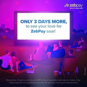 Here’s your last chance to participate in ZebPay’s Valentine’s...