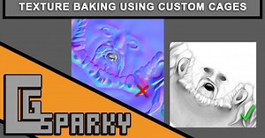 Tutorial: Baking Texture Maps with Custom Cages