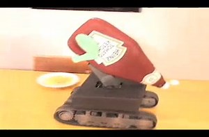 Automatic ketchup bot.
