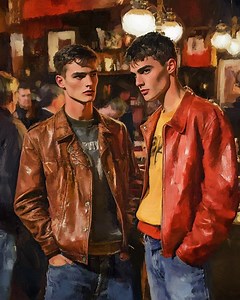 Gay Art Poster Vintage Gay Posters Ready to Hang, Cruising Leather Bars Gay Lovers, Gay Prints, Gay Wall Gay Gifts, Gay 1970's Male Lovers - Etsy