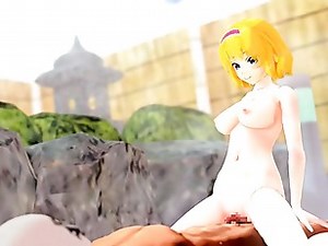 Alice Margatroid Onsen MMD