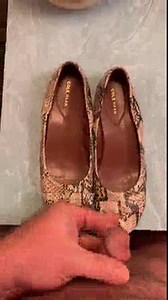 Shoe fucking - Cole Haan Roccia Snakeskin Flats