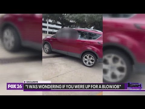 Exclusive: (VIDEO) Stranger offers a man oral sex in broad daylight