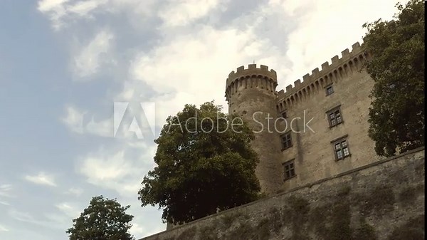 Castello Orsini-Odescalchi, castle in Bracciano, Rome, Italy.