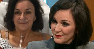 Shirley Ballas shows before and after results of breast reduction surgery