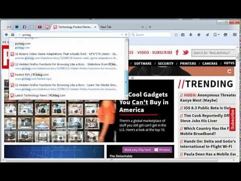Firefox Tips 9: How to Hide Your Porn Searches