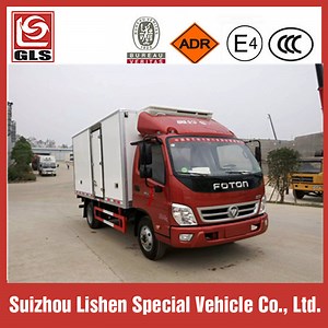 [Hot Item] 4X2 Foton 3ton Refrigerator Truck/Refrigerated Container Truck