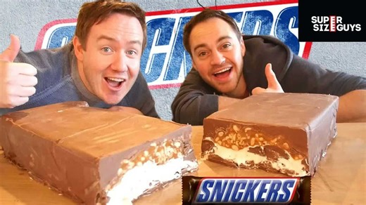 How a giant Snickers bar is made