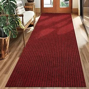 koloko 2ft x 8ft Runner Rug Non-Slip Outdoor Indoor Carpet Runner Custom Size Floor Runners Area Rugs Mat with Rubber Backing for Hallway Entryway Balcony Patio Kitchen Garage Stair Laundry