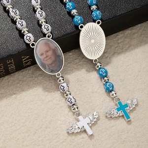💖 Create a Treasured Memory: Personalize Your Photo Cross Necklace Today | Getnamenecklace