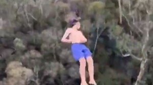 Cliff diver slammed over 'stupid' record jump