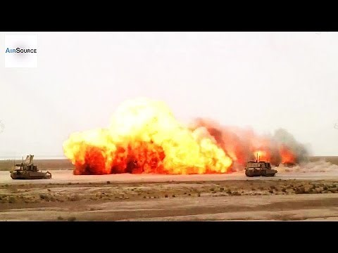 Mine Clearing Line Charge - 1750 Pounds of C-4 Explosion!