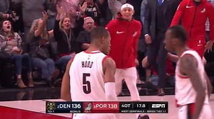 6K views · 99 reactions | Rodney Hood = CLUTCH in 4OT  | NBA Australia | Facebook