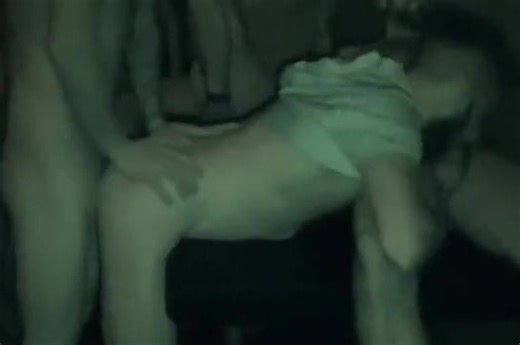 Night Vision: Dudes fucking bareback in a dark storage room