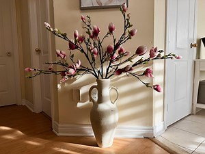 Tall Faux Magnolia Flower Branches, Vase Filler, Home Decor (46 Inch) - Etsy Canada