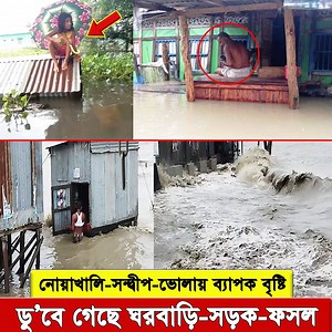 1.6M views · 44K reactions | আকাশ যেন খুলে প’ড়ে’ছে নোয়াখালীর উপর।...