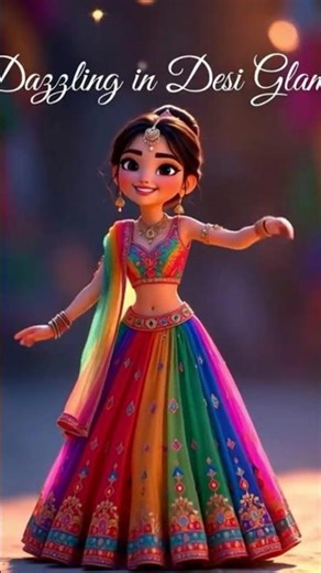 Traditional Lehenga & Saree Look | Timeless Ethnic Elegance | Lehenga and Sari Captions | Desi Glam