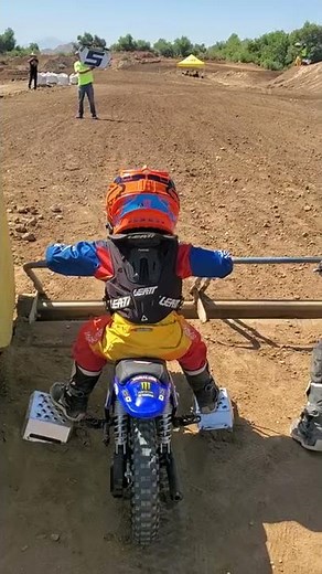 Yamaha PW50 4-6 class AME Minicross