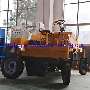 [Hot Item] Moving Type Compost Turner Machine for Cow Dung Chicken Manure Fermentation