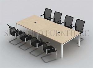 [Hot Item] MDF Conference Table Modern Design Wooden Office Meeting Room Tables (SZ-OT100)
