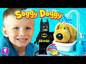 We Play SOGGY DOGGY Game and HobbyBear Opens a Giant Surprise