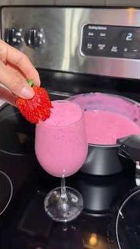 Strawberry rice pudding 🍓