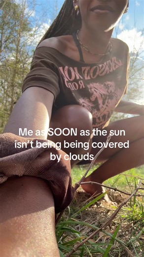 Sunbathing feels so good 😩#nature #peaceful #fypシ | sunbathing
