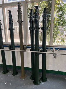 [Hot Item] 10m Manual Glass Steel Aluminum Carbon Fiber Telescopic Hf Mobile Antenna Mast