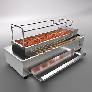 [Hot Item] Kcj-14 Food Equipment Commercial Skewer Toaster Cooker Electric Grill Machine