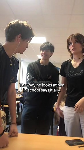 He’s Not Hiding It: School Crush Moments