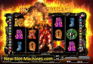 Hot Hot Volcano Slot Machine