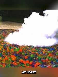 Pool full of Orbeez Experiments! | The Backyard Scientist