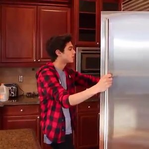 When my parents leave me home alone... | Brent Rivera