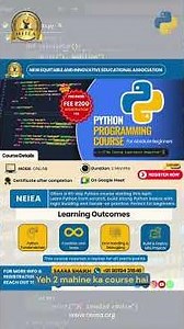 Start Coding with Python | Beginner Course by NEIEA