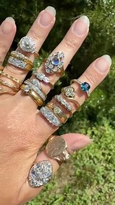 IVY Leaf and Berry Ruby French Antique 18k Gold Figural Belle Epoque Art Nouveau Ring Stacker Leaves Romantic Gift Pink Red Stacker Band - Etsy