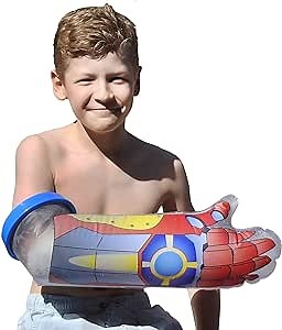 Amazon.com: Waterproof Cast Cover Arm|Cast Covers for Shower arm Kids|Waterproof cast Protector for Shower Kids arm|Pediatric cast Bag Sleeve Kids for Swimming, Showering Child Toddler Ages 2-7 (Robot Design) : Health & Household