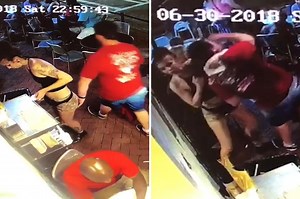 Waitress body slams creep who grabbed her butt in restaurant