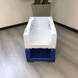 [Hot Item] Factory Custom PP Plastic Stackable Warehouse Collapsible Storage Box Picking Bins