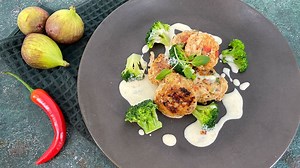 Rezept: Hähnchentaler mit Brokkoli