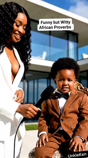 Watch as Kids mention funny but Witty African Proverbs | AI Animation for Entertainment #fbreelsfypシ゚ #AI #AfricanProverb #highlight | Unclevibe Tv