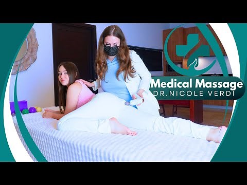 Delicate Leg Massage with Vibrations | Deep Calm with Dr. Nicole Verdi & Assistant Milky Mickey