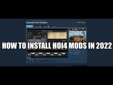 how to install hoi4 mods in 2022/2023