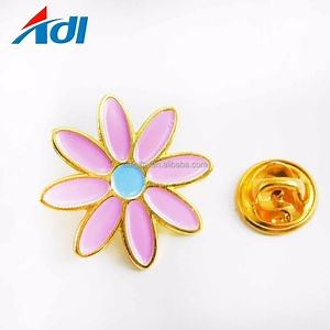 [Hot Item] Custom Cartoon Soft Enamel Flower Lapel Pin with Lapel Pin Boxes