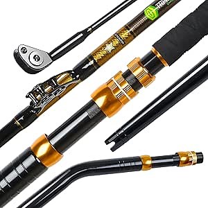 Offshore Trolling Rod Saltwater Big Game Boat Fishing Rod Heavy Duty Roller Rod