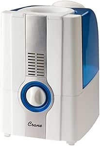 Crane USA Warm Mist Humidifier, White