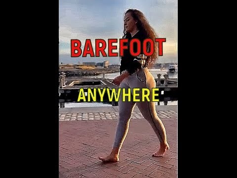 BAREFOOT ANYWHERE ! MANY DIFFERENT GIRLS. CITY, STREET, SAND, GRASS ! #barefootlife #barefoot #usa