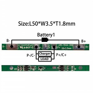 [Hot Item] 1 Cell 4A Li-Polymer/ Lithium-Ion Battery Protection Board