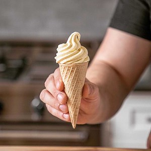 129K views · 2K reactions | Just a few very simple ingredients that you probably already have and a basic ice cream churner and you're good to go for homemade delicious soft-serve custard.  | Joshua Weissman | Facebook