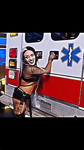Rhea Ripley Was Waiting Inside The Ambulance 😳 Zelina Vega Ran Away!